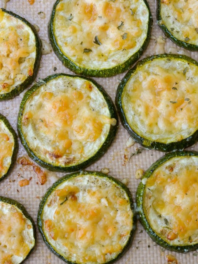 Roasted Zucchini With Parmesan Story Maebells