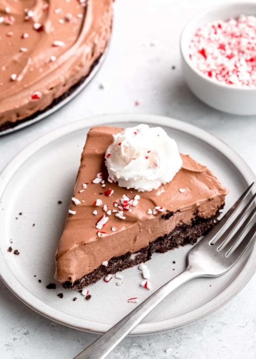 No Bake Peppermint Mocha Pie Maebells