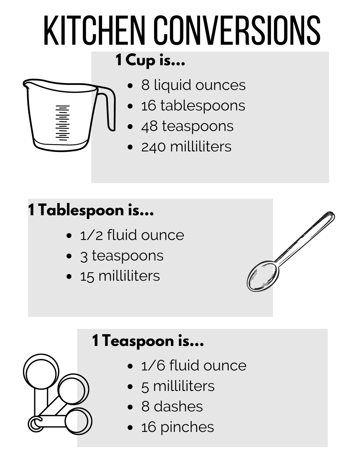 How Many Cups in a Quart - Maebells