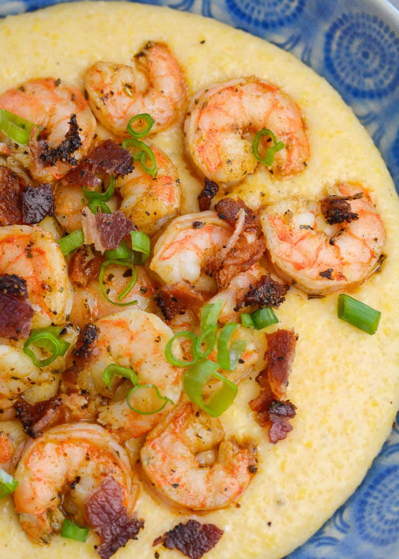 Easy Shrimp And Grits With Gravy Recipe | Deporecipe.co