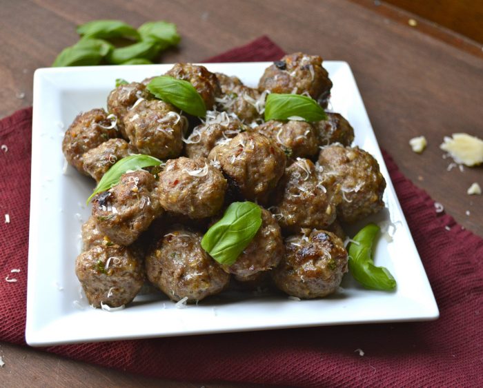 Italian Meatballs - Maebells