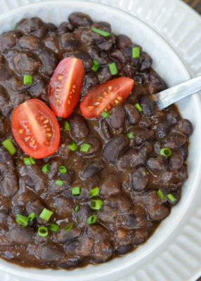 Seasoned Black Beans - Maebells