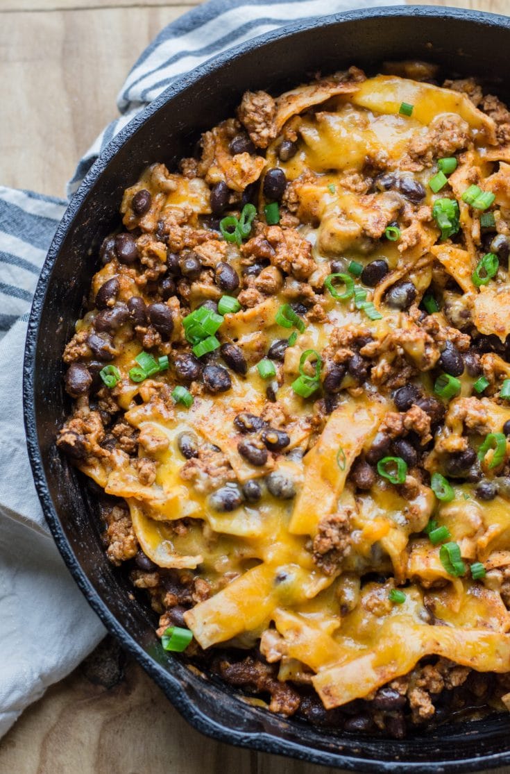 One-Pan Chicken Tortilla Skillet Recipe