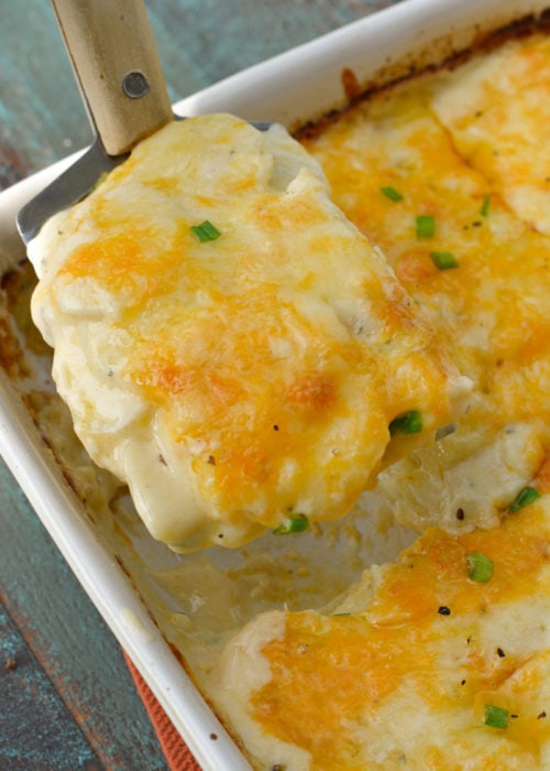 Cheddar Ranch Au Gratin Potatoes Recipe - Maebells