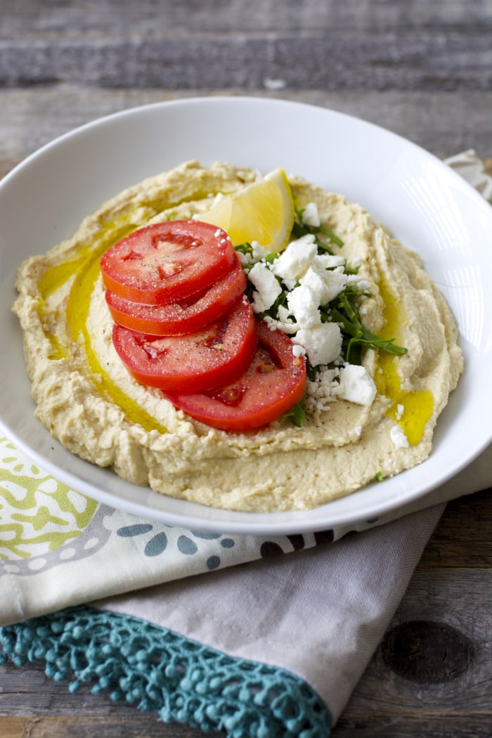 Easy Feta Hummus - Maebells