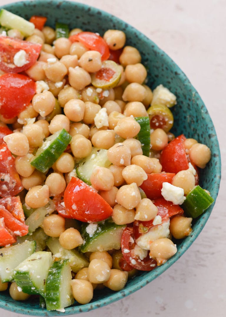 Healthy Chickpea Salad Maebells 