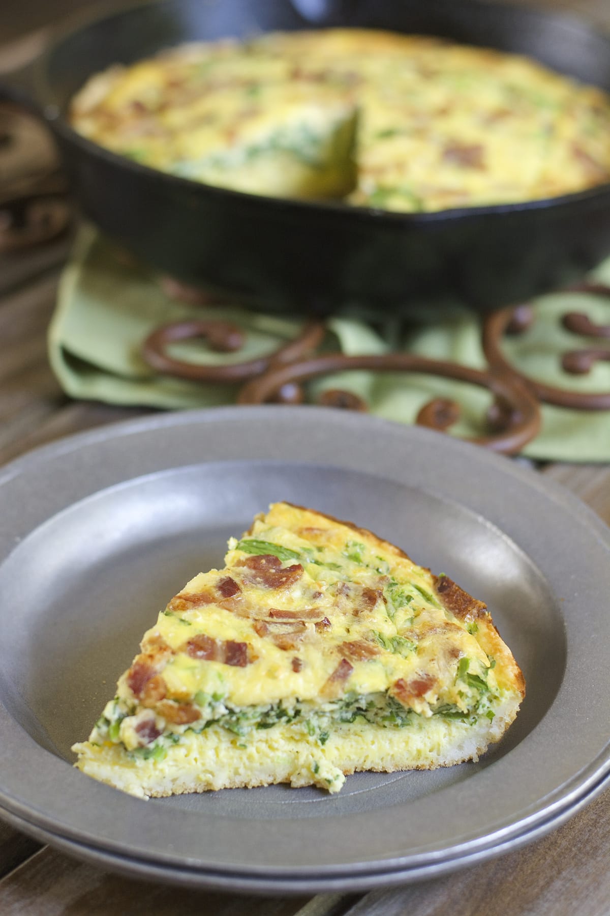 Keto Bacon Jalapeno Quiche - Maebells