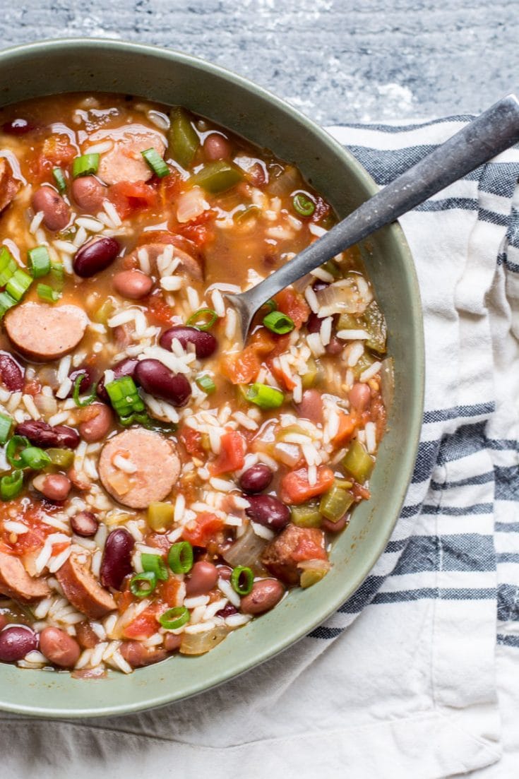 Slow Cooker Red Beans and Rice (Easy Louisiana Red Beans and Rice)