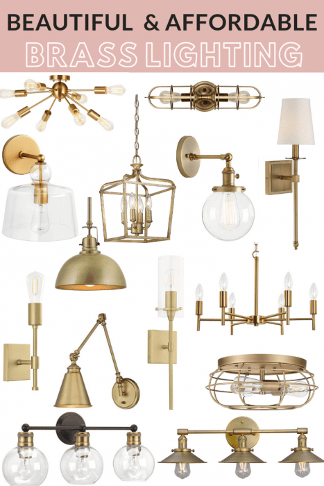 Affordable Brass Lighting - Maebells