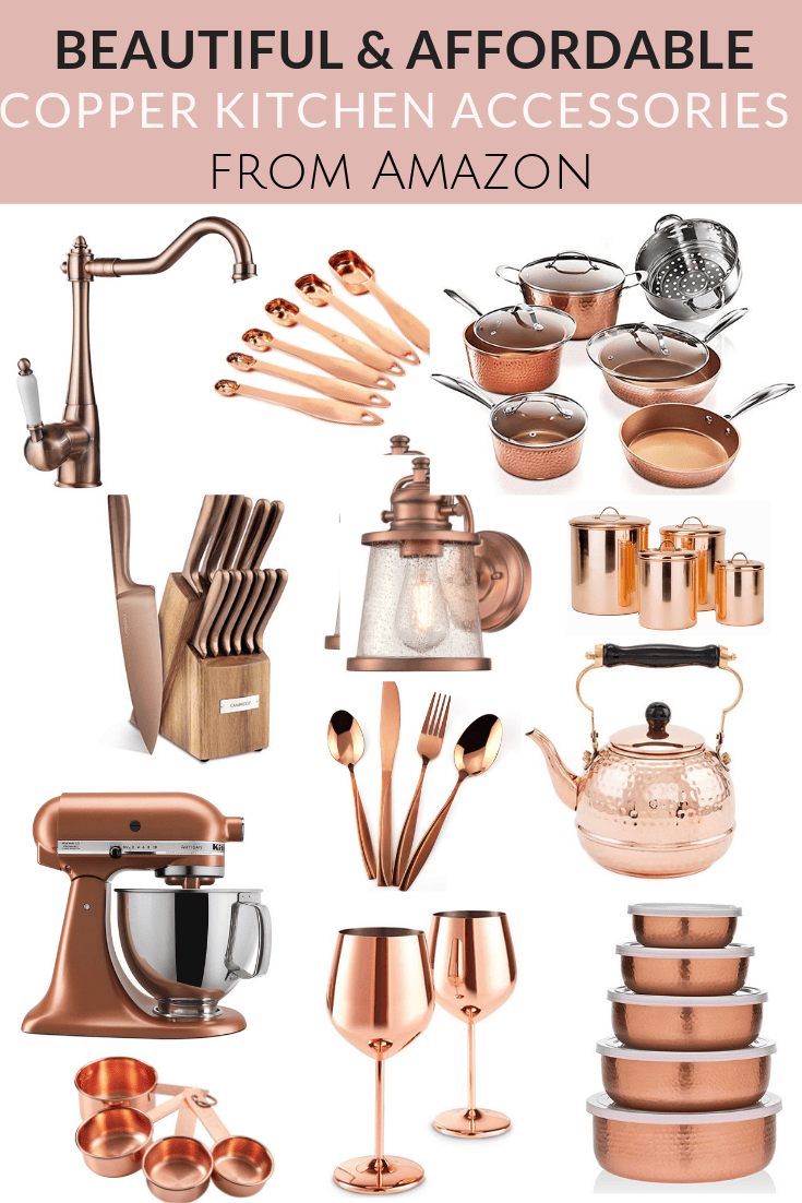 Trendy Copper Kitchen Accessories - Home Made by Carmona