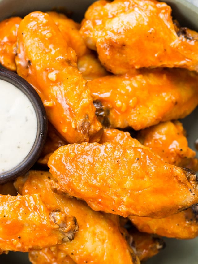 Air Fryer Buffalo Wings (low Carb + Keto) - Maebells