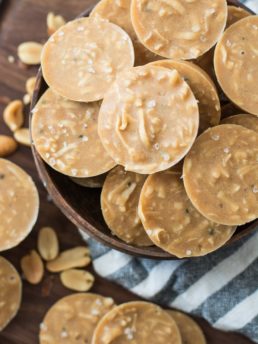 These Keto No Bake Peanut Butter Cookies are just one net carb each and can be made with just 10 minutes of prep! This is the ultimate easy low carb keto dessert!