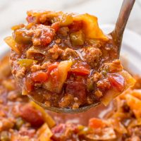 Slow Cooker Cabbage Roll Soup (keto + low carb) - Maebells