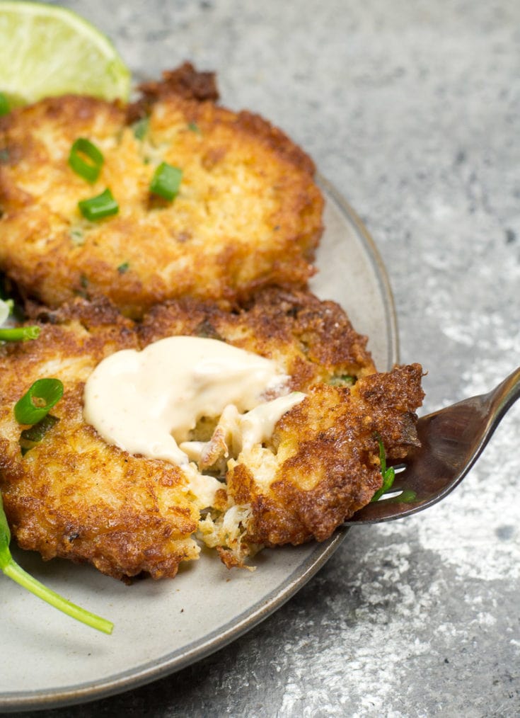 Baked Crab Cakes - In the Kitch