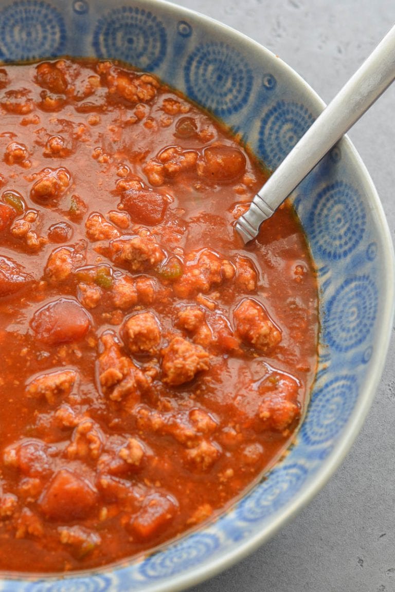 Instant Pot No Bean Chili Recipe (Low Carb!) - Maebells