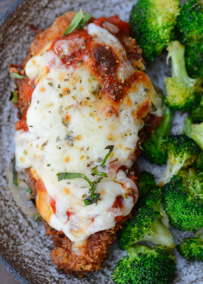 Keto Chicken Parmesan - Maebells