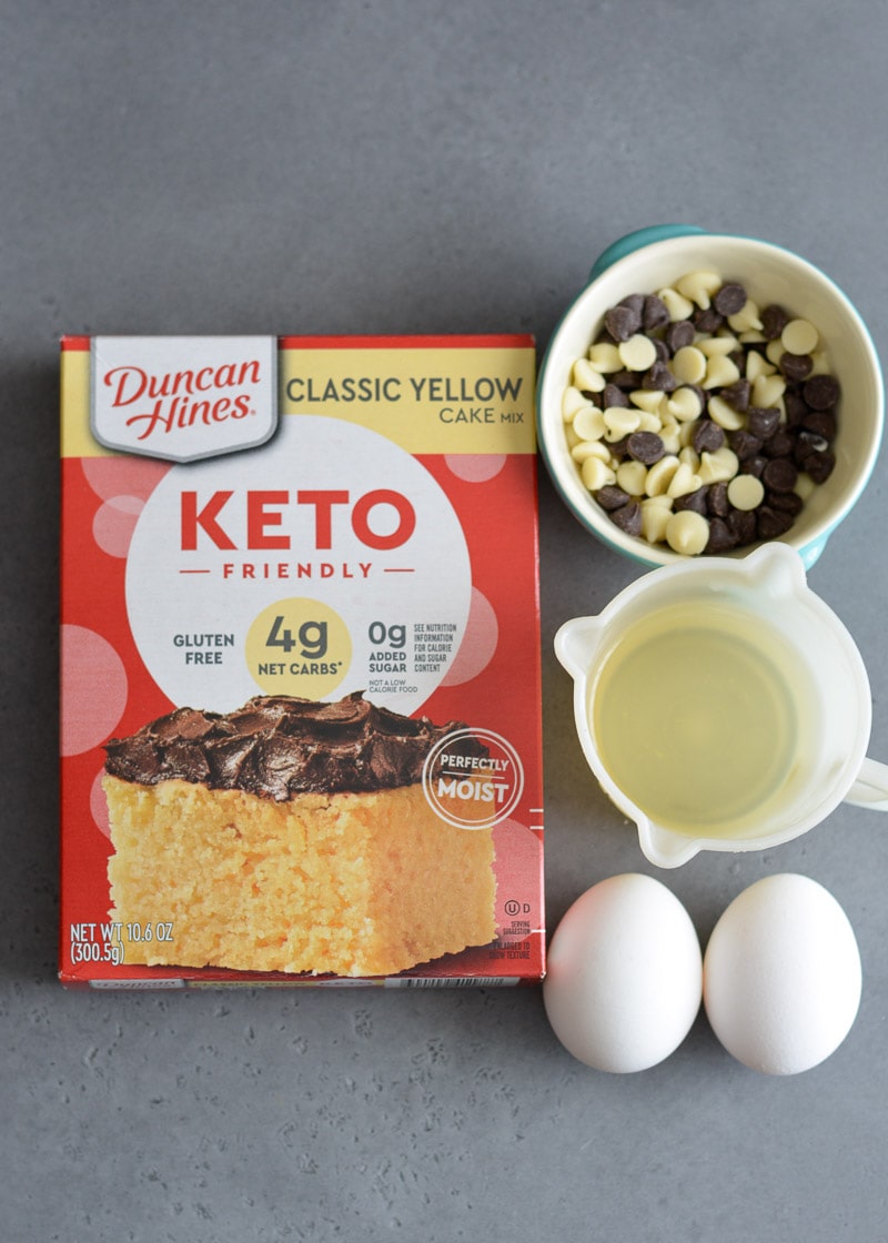 Keto Cake Mix Cookies (only ingredients!) - Maebells