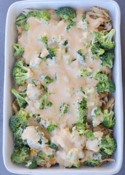 Broccoli Chicken Casserole (keto + low carb) - Maebells