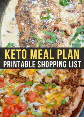 Easy Keto Meal Plans Archives - Maebells