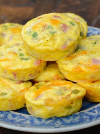 These Denver Omelet Egg Muffins are going to give you the energy you need to power through your day! Packed with protein and only 1 net carb each, these egg muffins are the perfect meal prep breakfast!