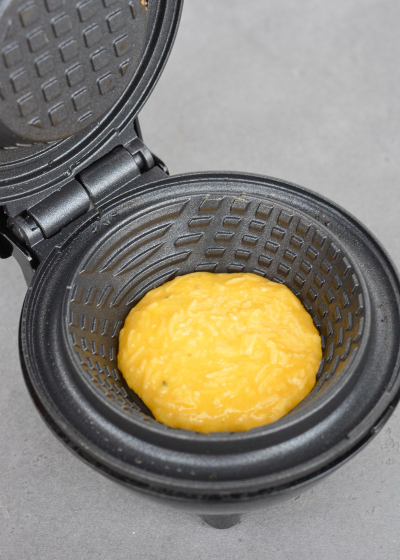 Dash Mini Waffle Bowl Maker for Breakfast Burrito Bowls 3 Ice