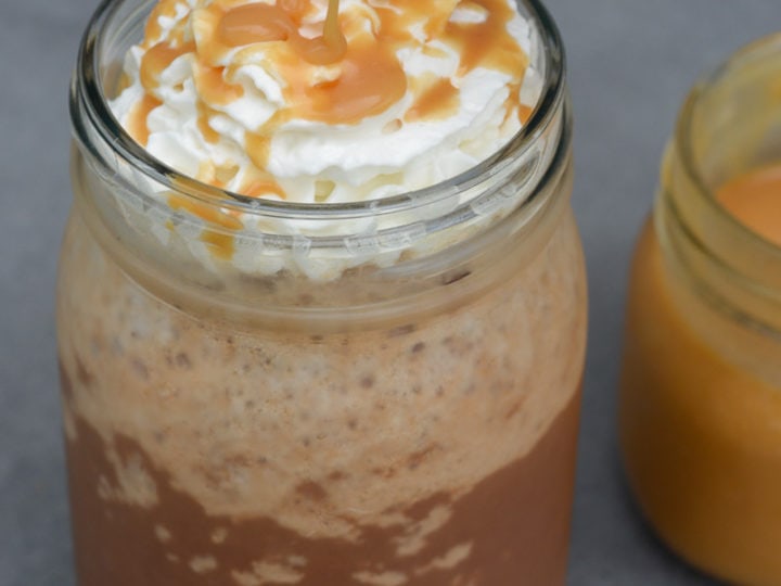 Caramel Cold Brew Mocha Frappe Recipe