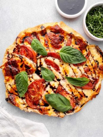 This Tomato Galette with Balsamic Vinegar Reduction is a simple, yet impressive dish everyone will love!