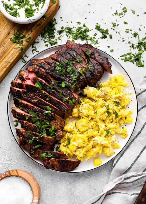 3-Ingredient Steak and Eggs Recipe (Keto & Low Carb) - Maebells