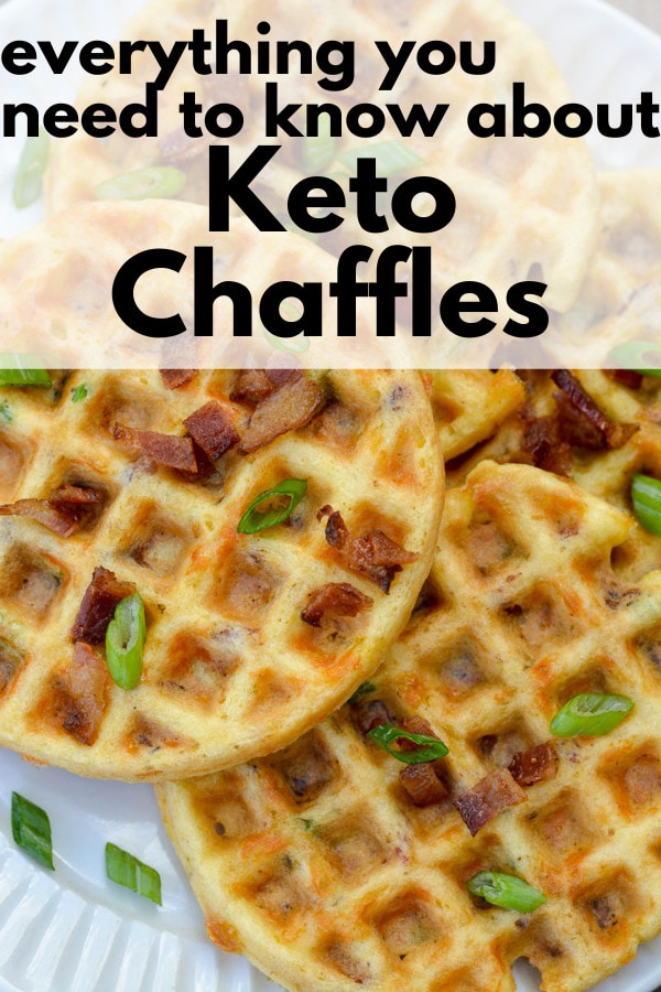 Keto Chaffle Recipes - Only 4 Ingredient Chaffle Waffle Recipes