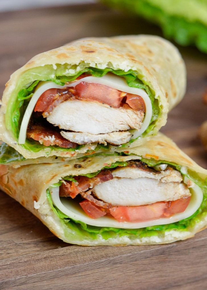 Chicken Caesar Wrap - Maebells