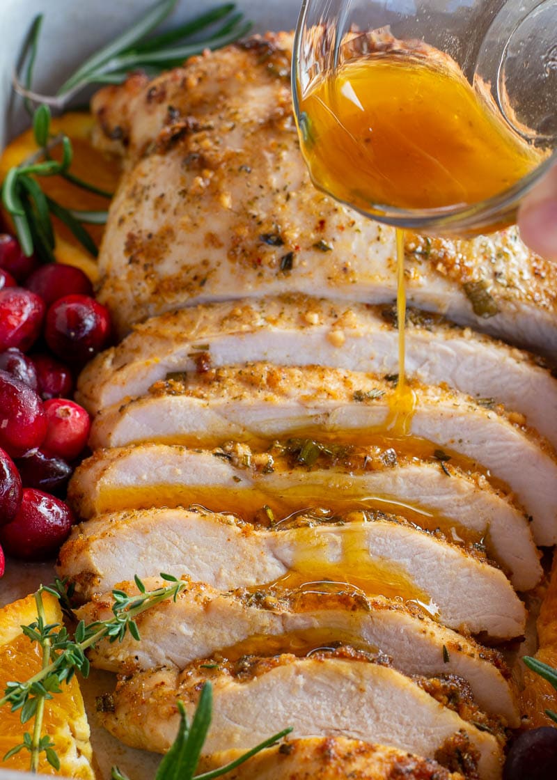 Roast Turkey Breast Ssam With Squash Ssamjang and Jujube Date Relish Recipe