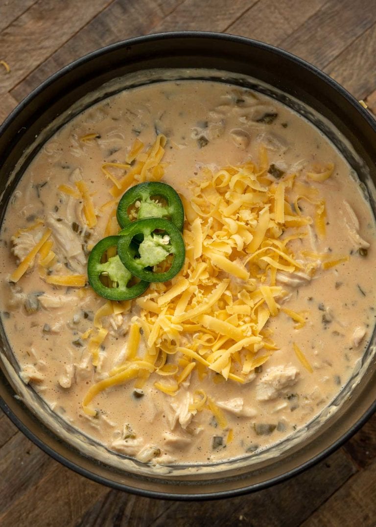 Cheesy Jalapeno Chicken Soup - Maebells