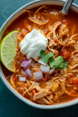 Chicken Fajita Soup - Maebells