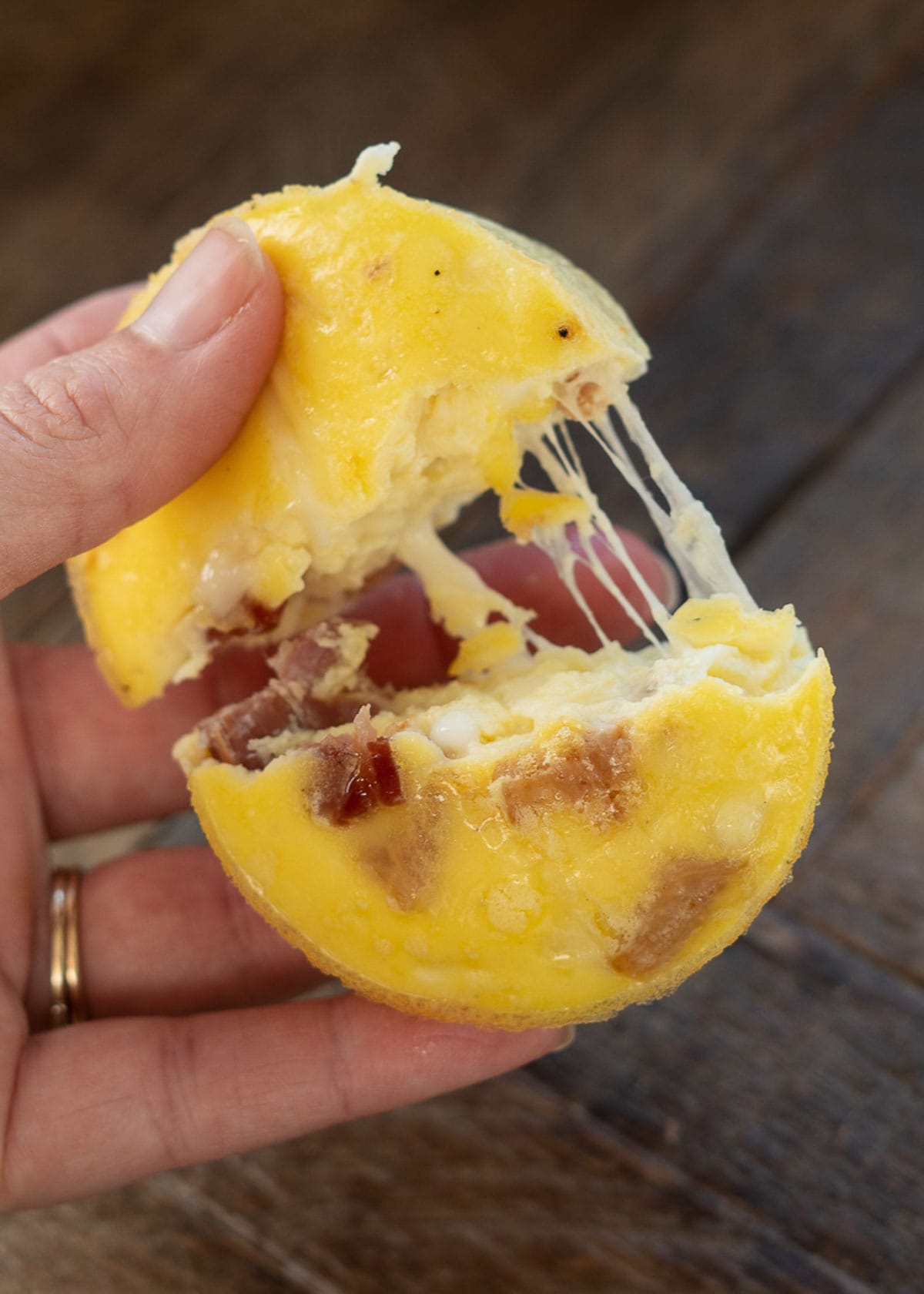 Bacon and Red Pepper Egg Bites with the easiest egg bite recipe