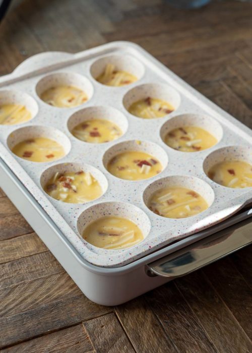 Easy Egg Bites With Bacon