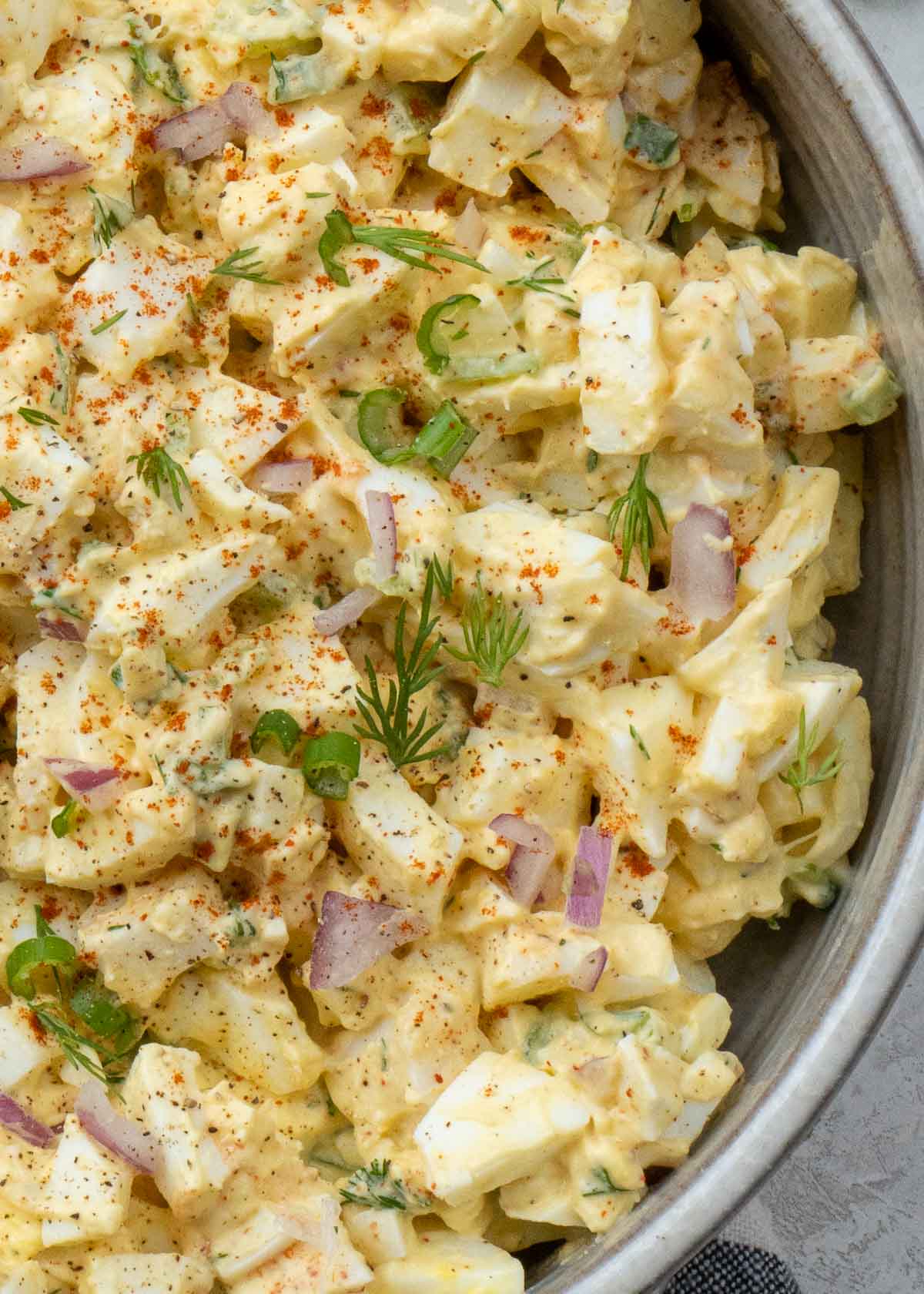 This easy step-by-step guide will teach you how to make egg salad that is loaded with flavor! This is a quick and easy recipe that is perfect for lunch!