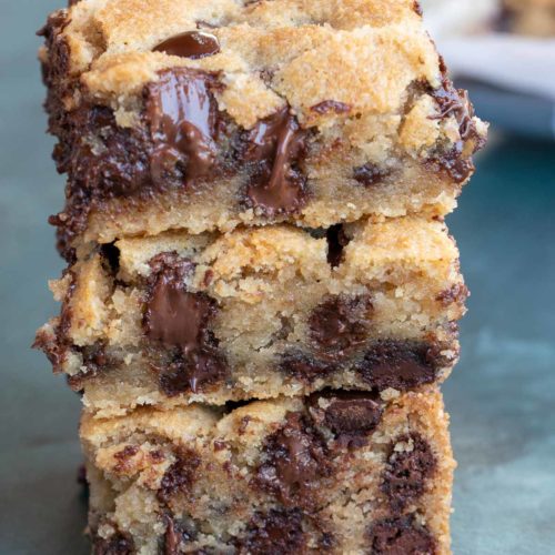 Chocolate Chip Cookie Bars - Maebells