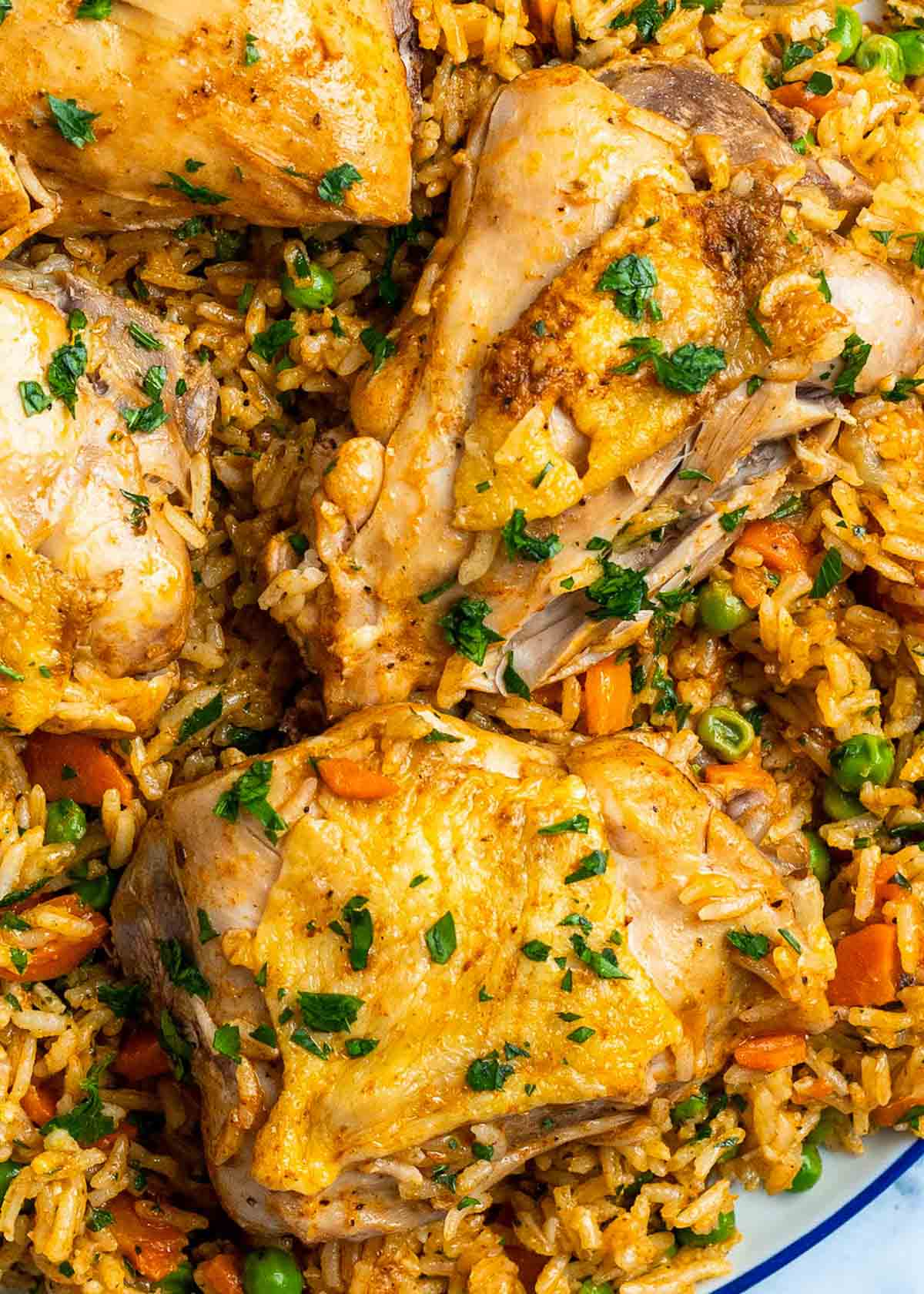 chicken and rice in the instant pot