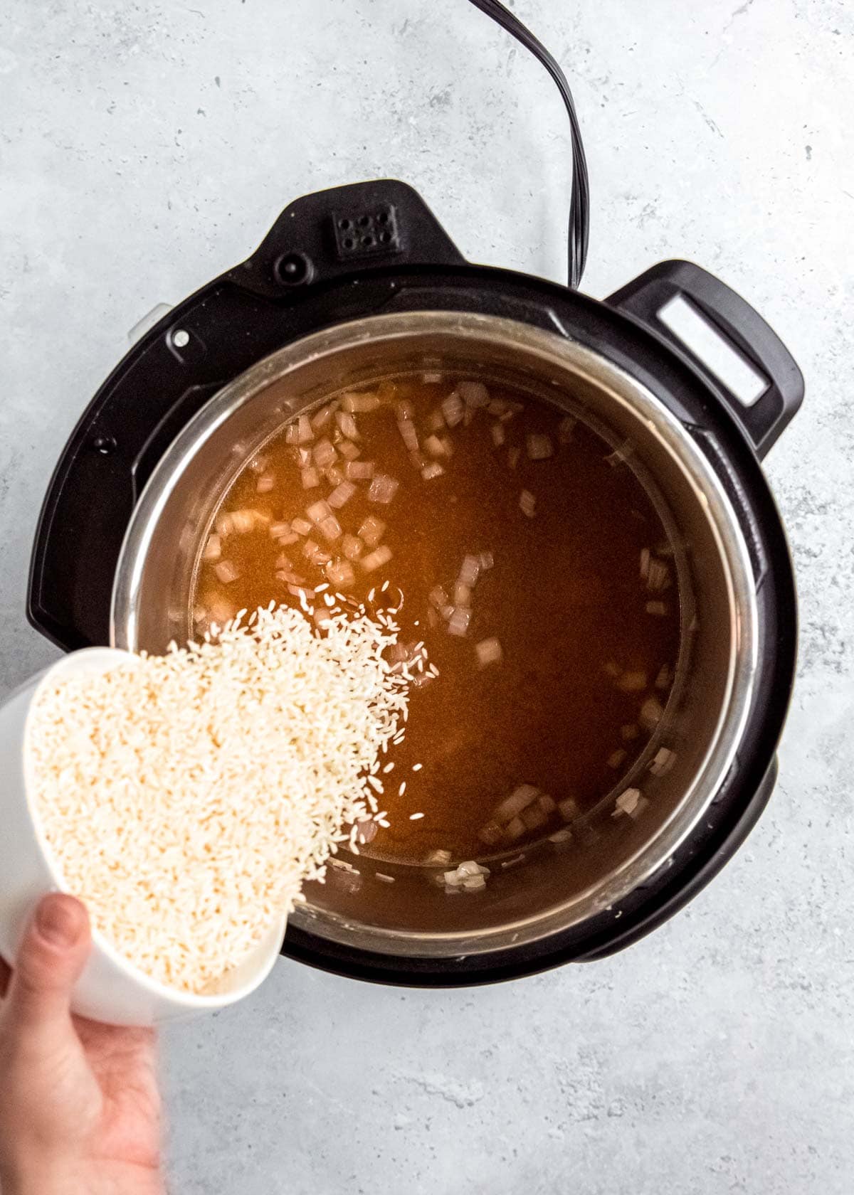 rice in instant pot