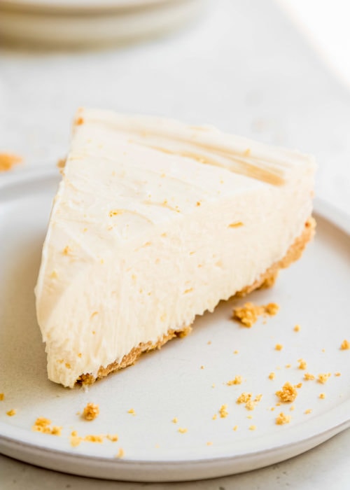 No Bake Lemon Cheesecake - Maebells