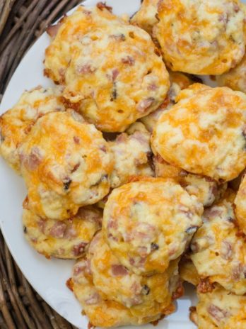 These Keto Ham and Cheese Bites are only 1.5 net carbs each, and are great warm or cold! This is one of the best keto recipes!