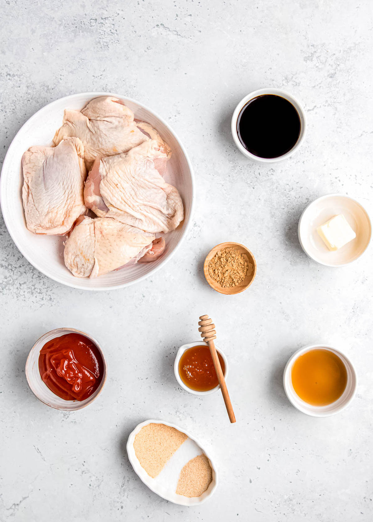 ingredients for asian chicken thighs