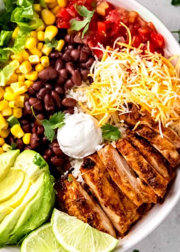 Chicken Burrito Bowl - Maebells