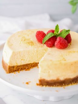 instant pot cheesecake missing one slice