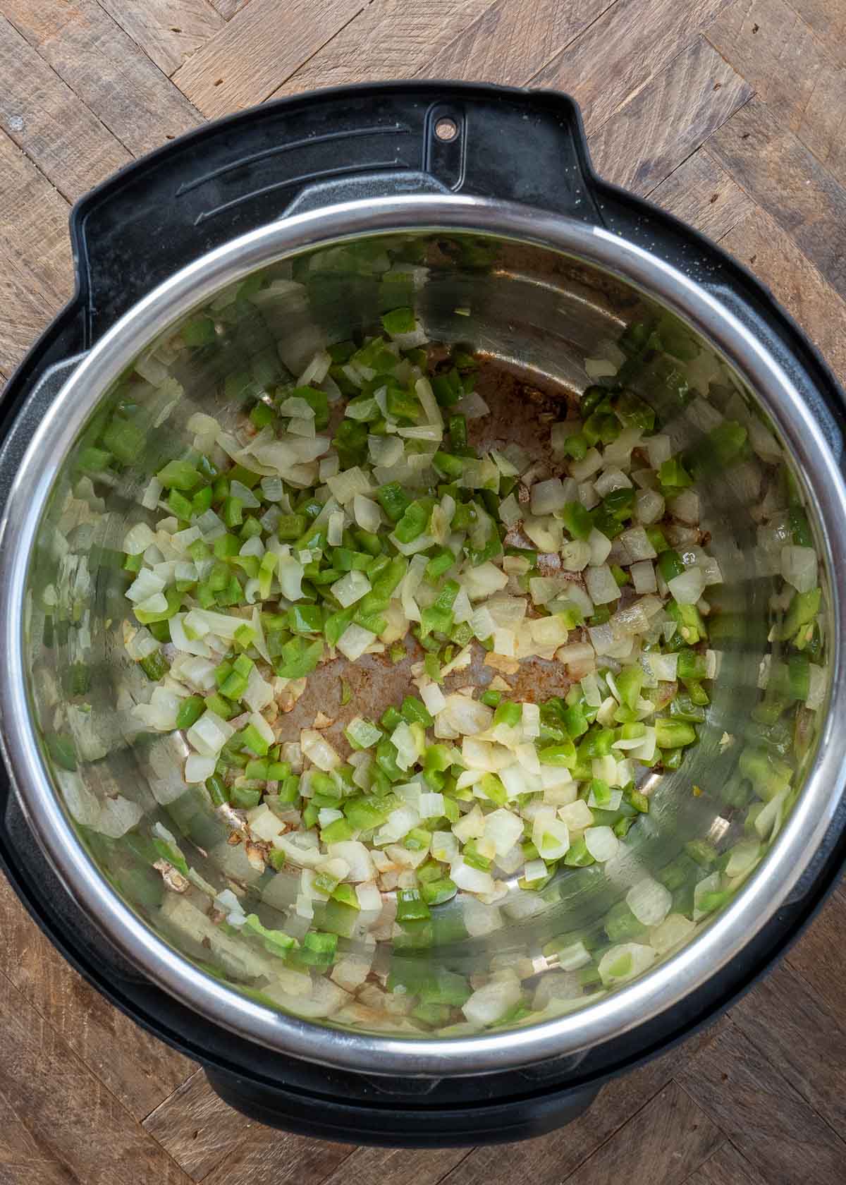 peppers and onions in the instant pot