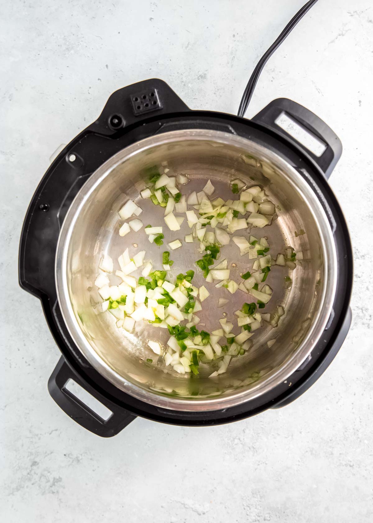 jalapeno and onion in instant pot