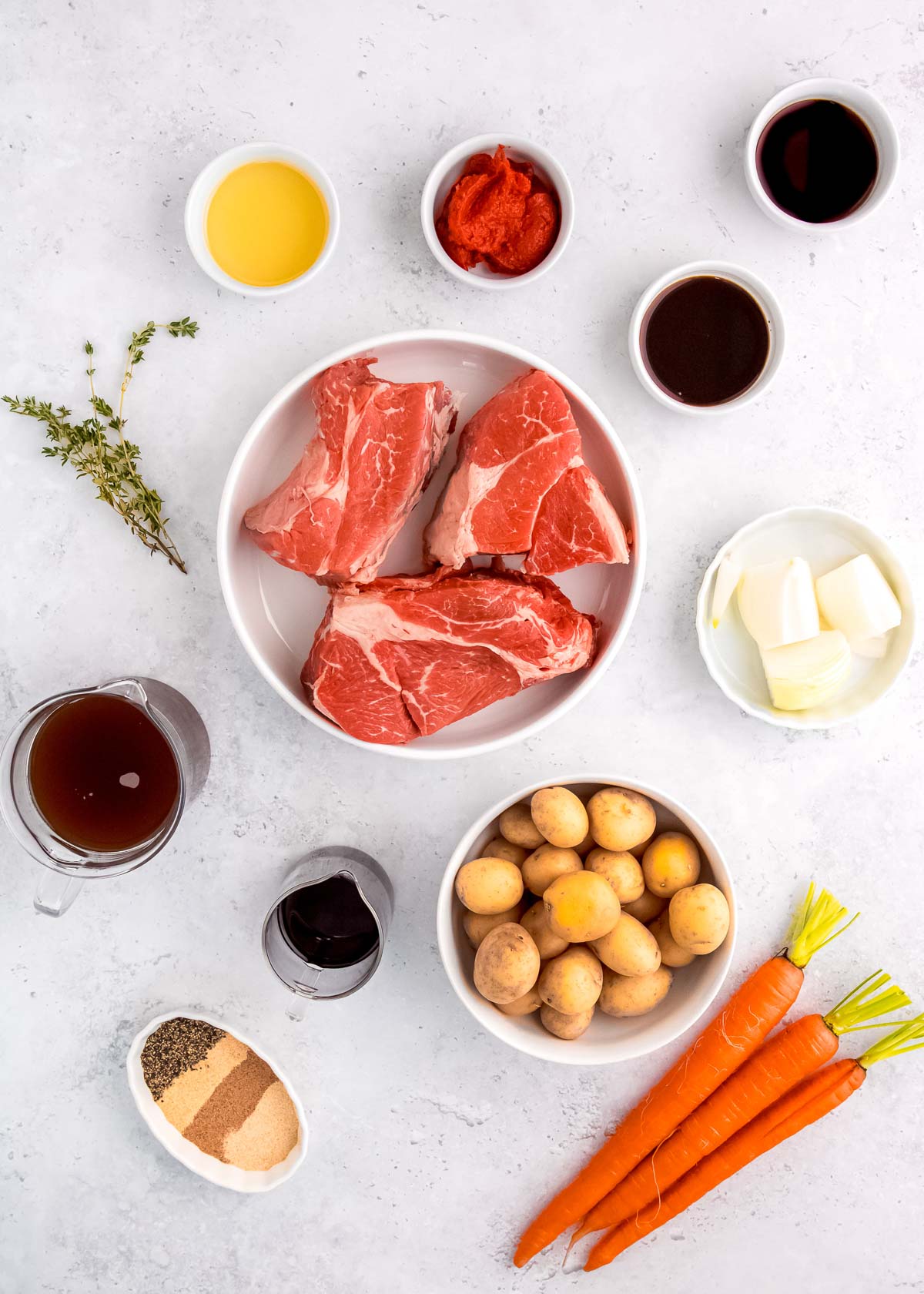 ingredients for instant pot roast