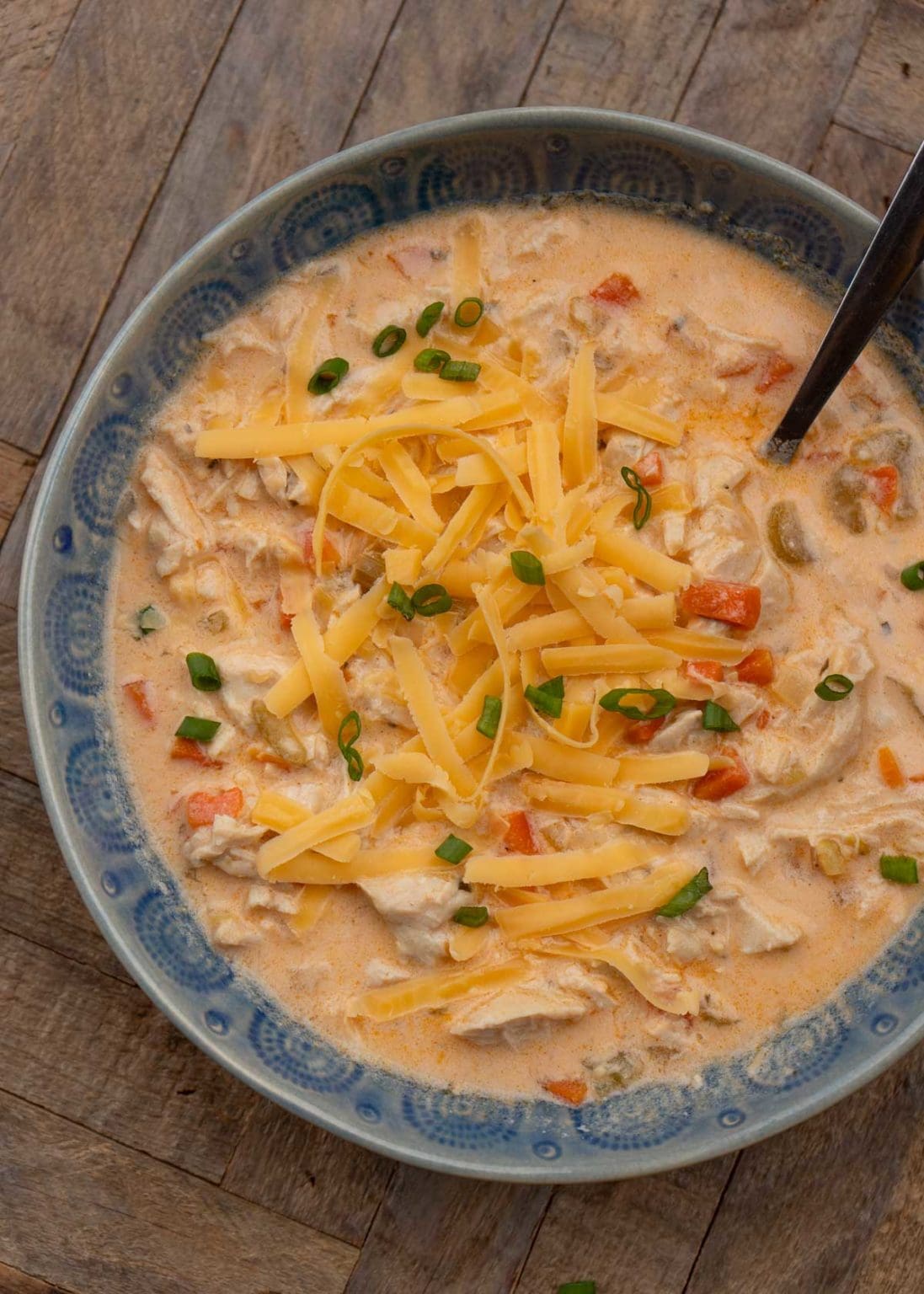 Creamy Buffalo Chicken Soup - Maebells